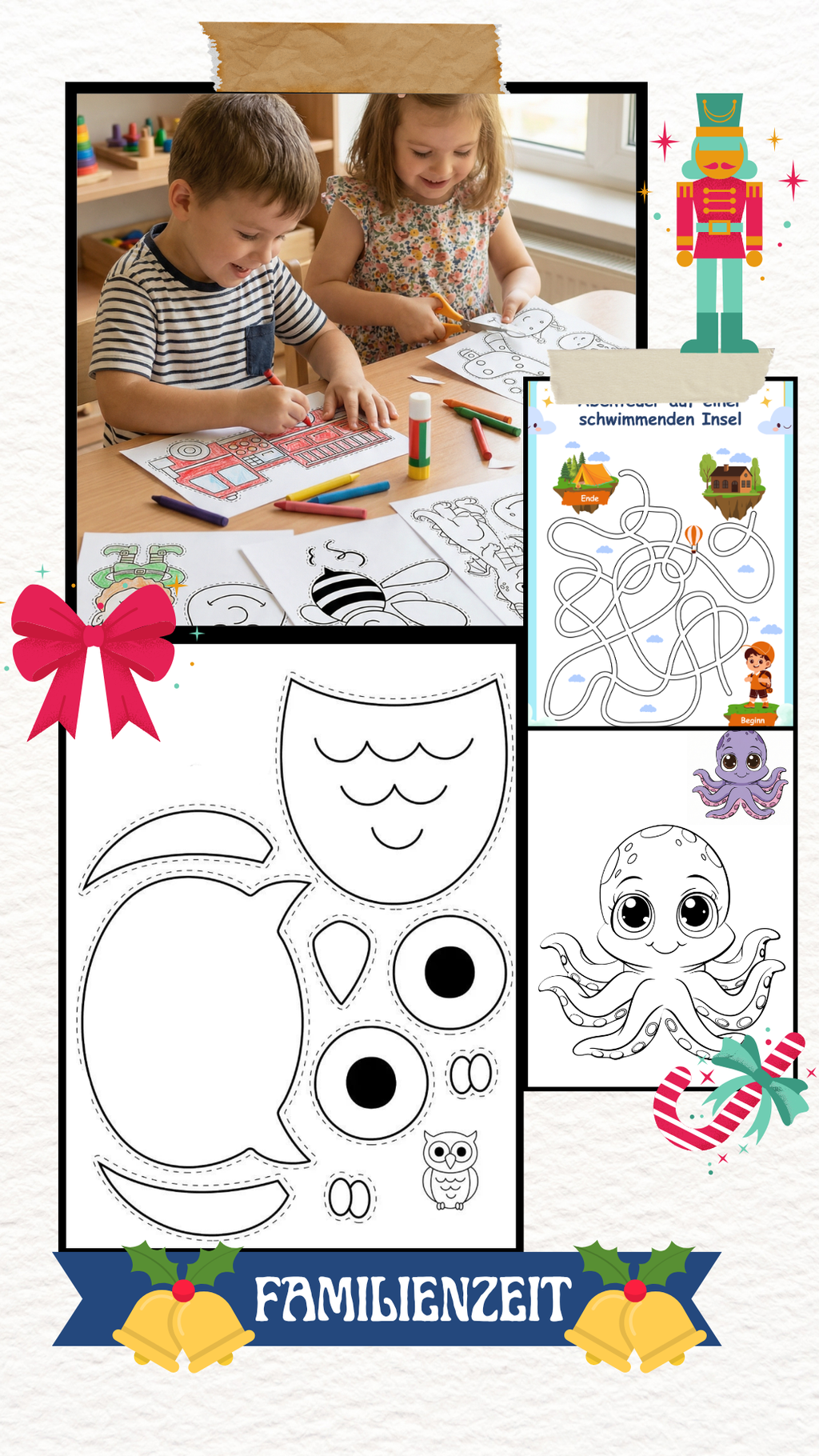 500 Seiten Lernspaß für Kinder – Das große Aktivitätsbuch ohne Langeweile