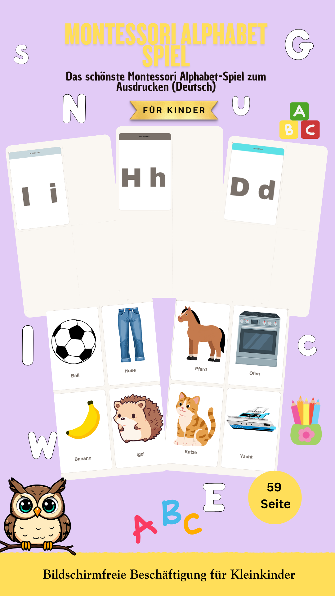 Mama-Liebling 2026: Premium Alphabet-Lernkarten für die Vorschule