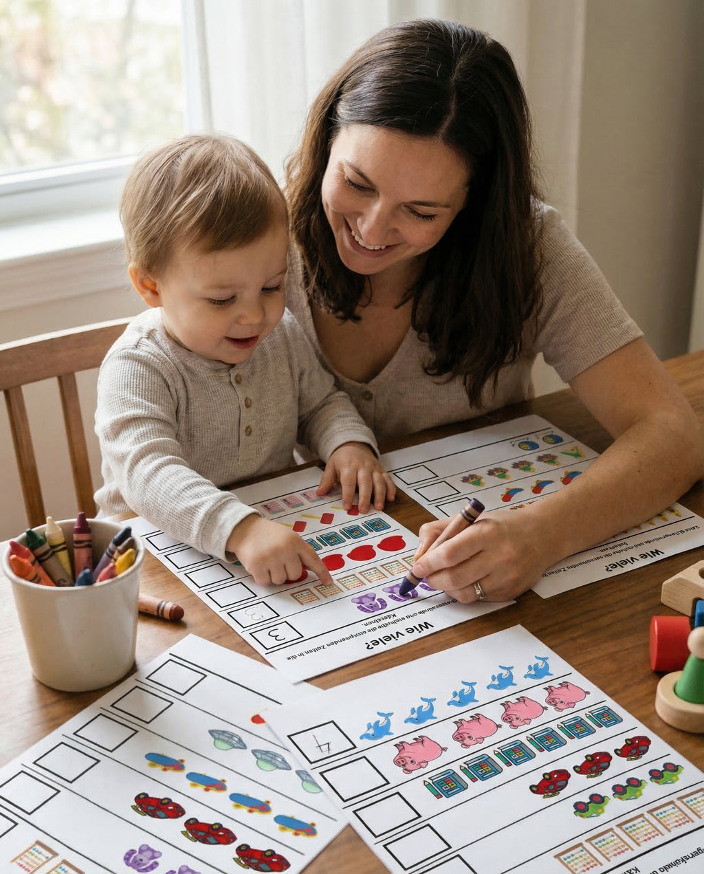 Mama-Liebling 2026: Mathe-Mega-Bundle für die Vorschule