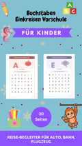 Buchstaben Einkreisen Vorschule | ABC Suchspiel für Kinder